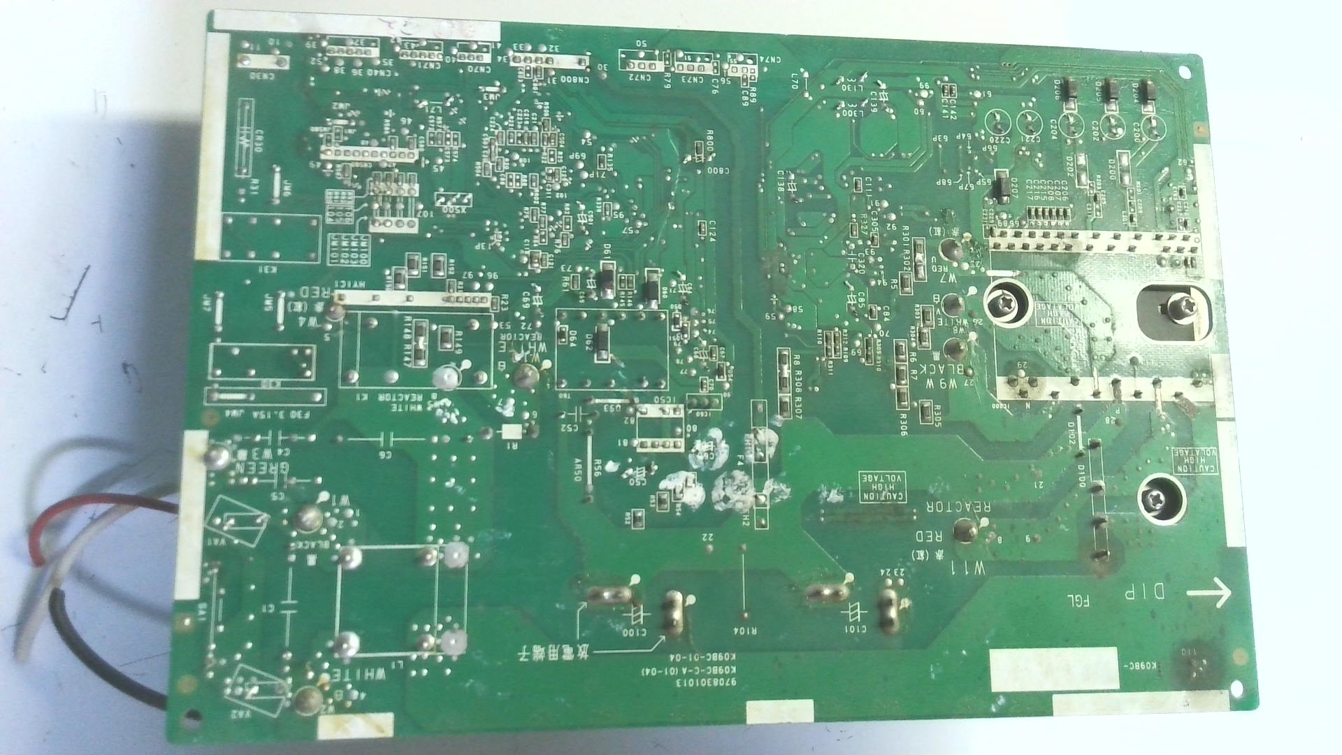 Placa electronica K09BC-01-04 e227809 / hx-s(i).94v-0 e3 - Imagen 3