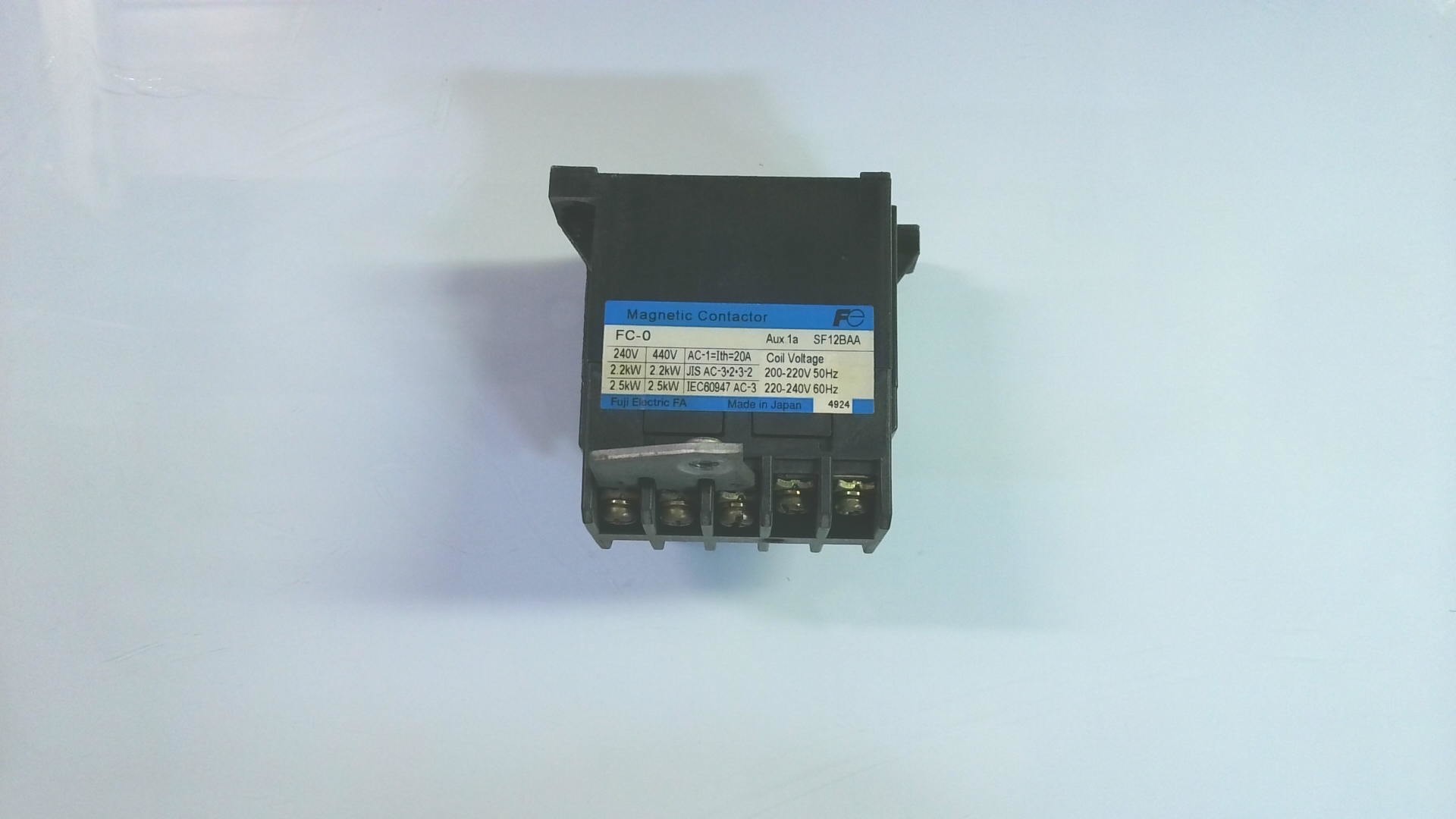 CONTACTOR SF12BAA / 200-220V 50HZ / 220-240V 60HZ G38 - Imagen 2