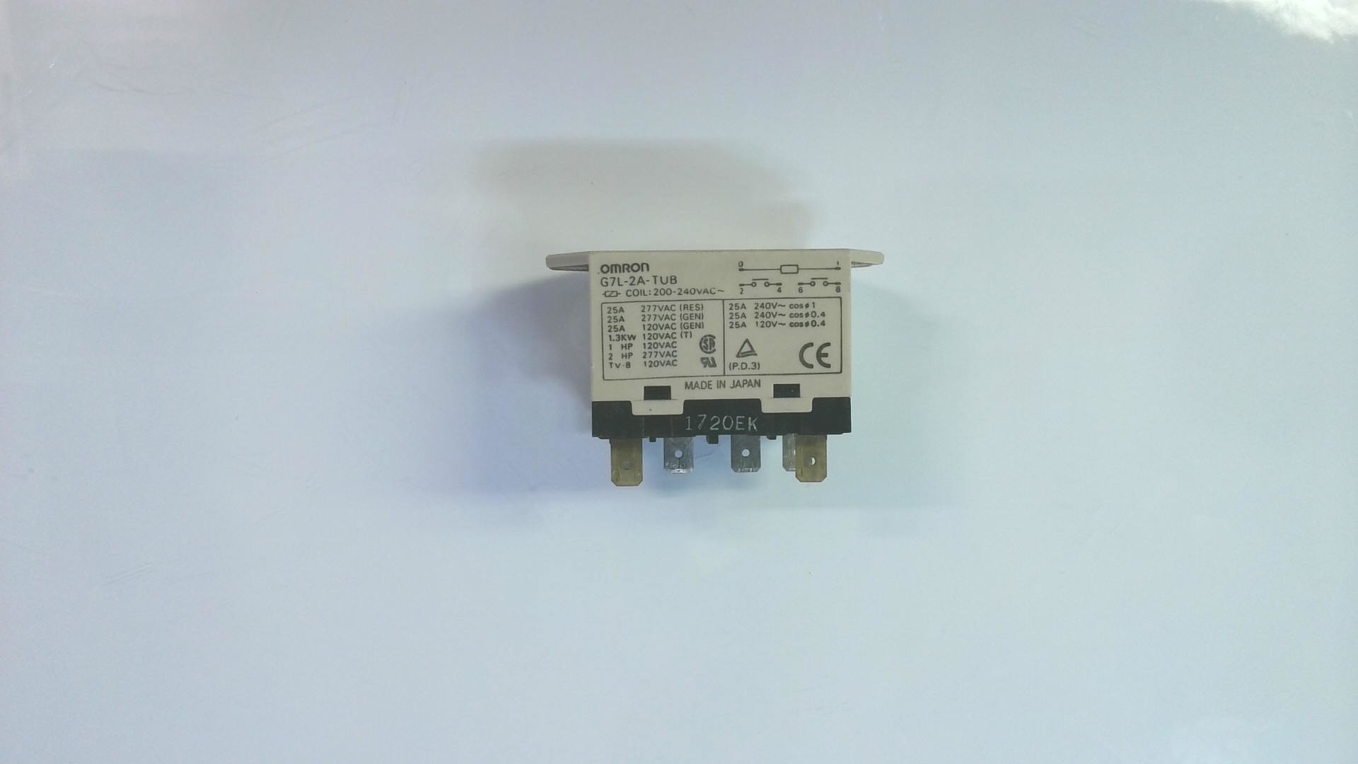 RELE G7L-2A-TUB / 1720EK / 25A 120/240V G39 - Imagen 2