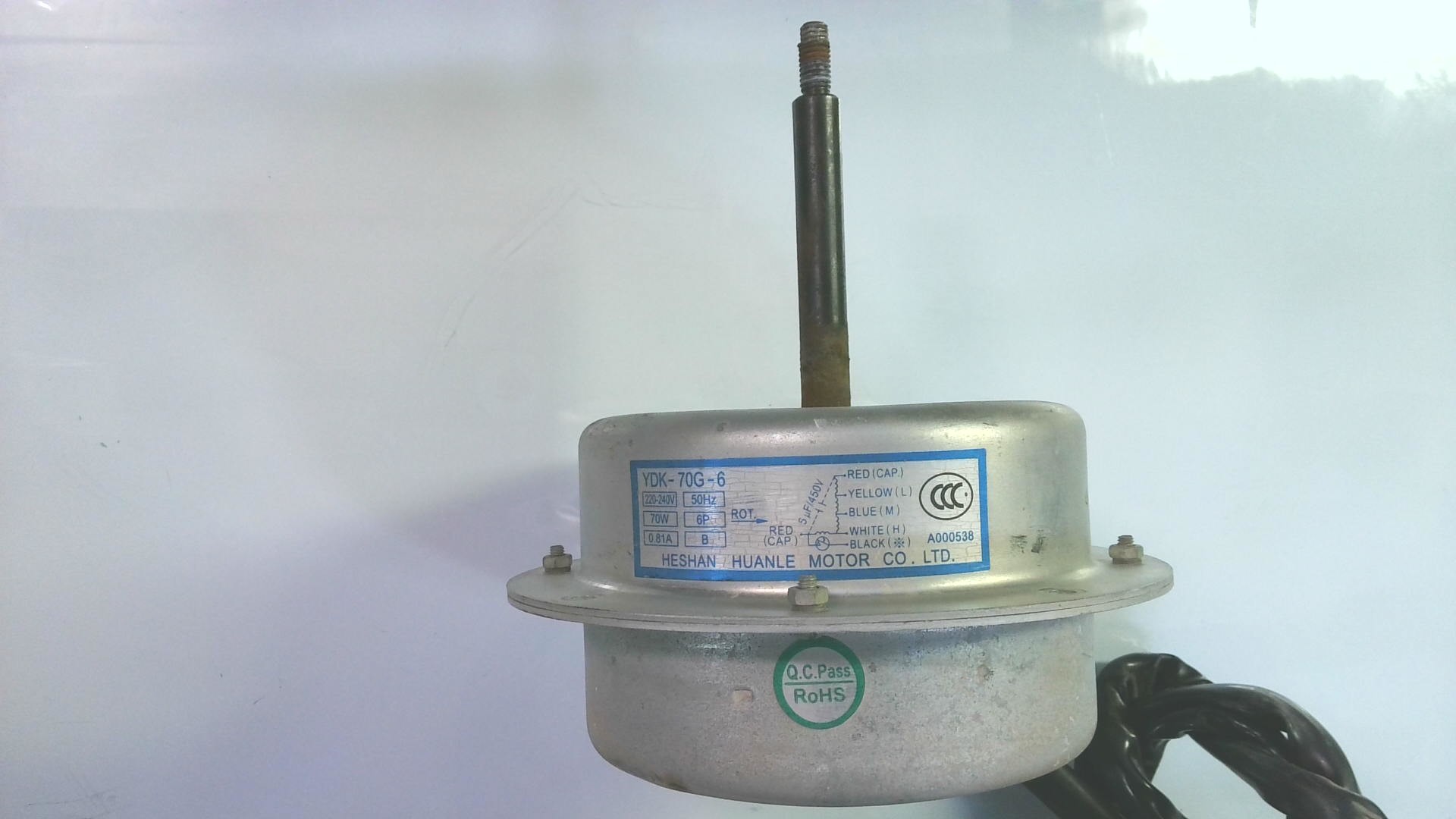 MOTORES YDK-70G-6 / 220-240V / A000538 MT04 - Imagen 2