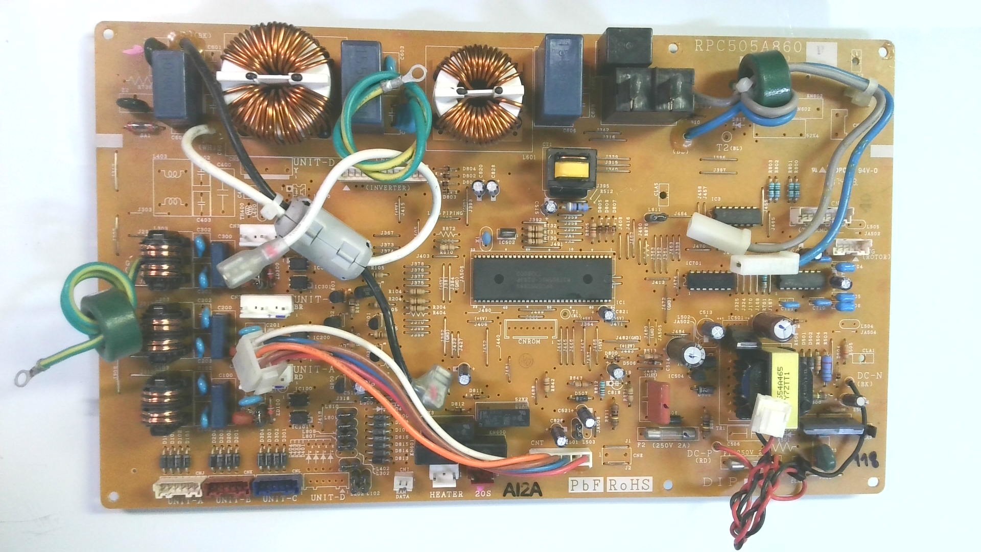 PLACAS ELECTRONICAS RPC505A860 P H38