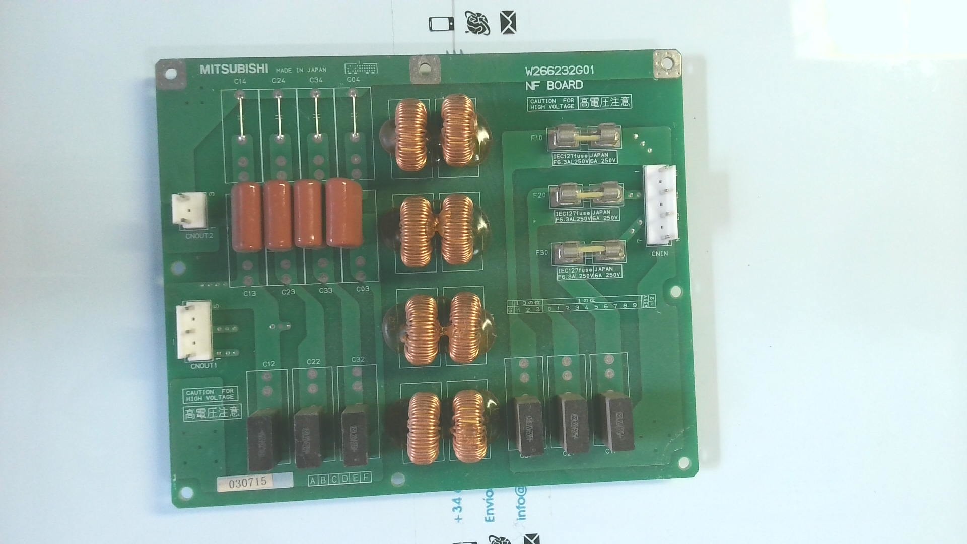 PLACA ELECTRONICA MITSUBISHI W266232G01 PLE31