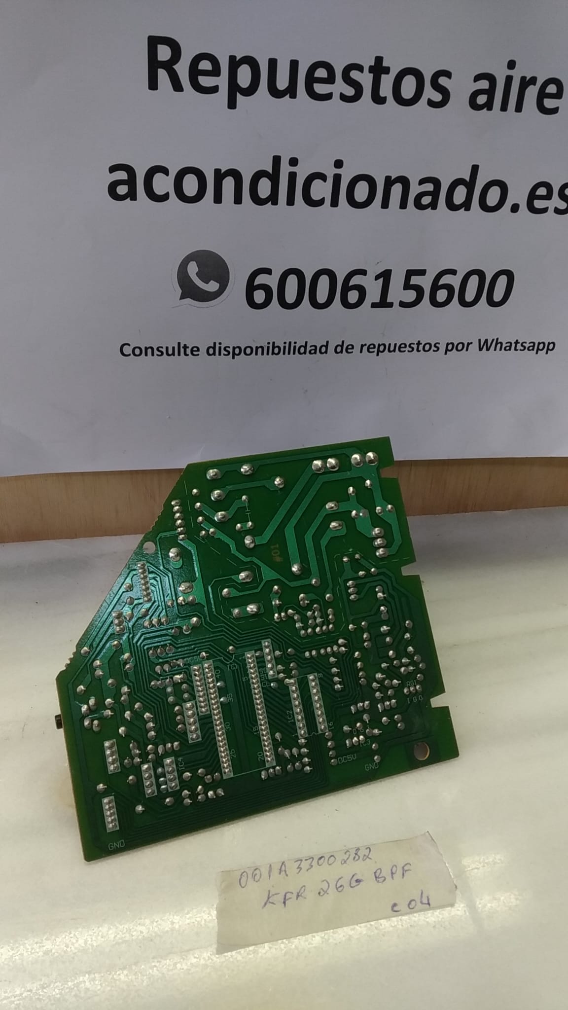 PLACA 001A3300282 KFR26GBPF C04 - Imagen 2