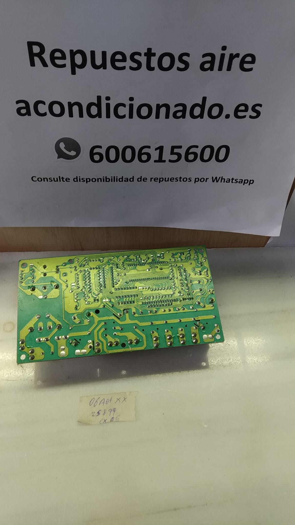 PLACA 06A01XX25899
