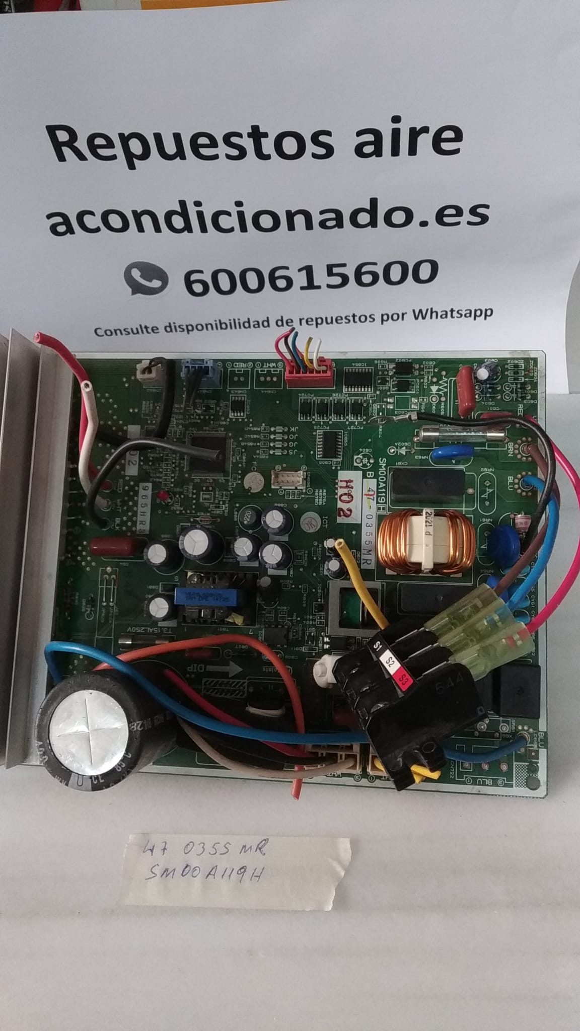 PLACA 470355MR SM00A119H
