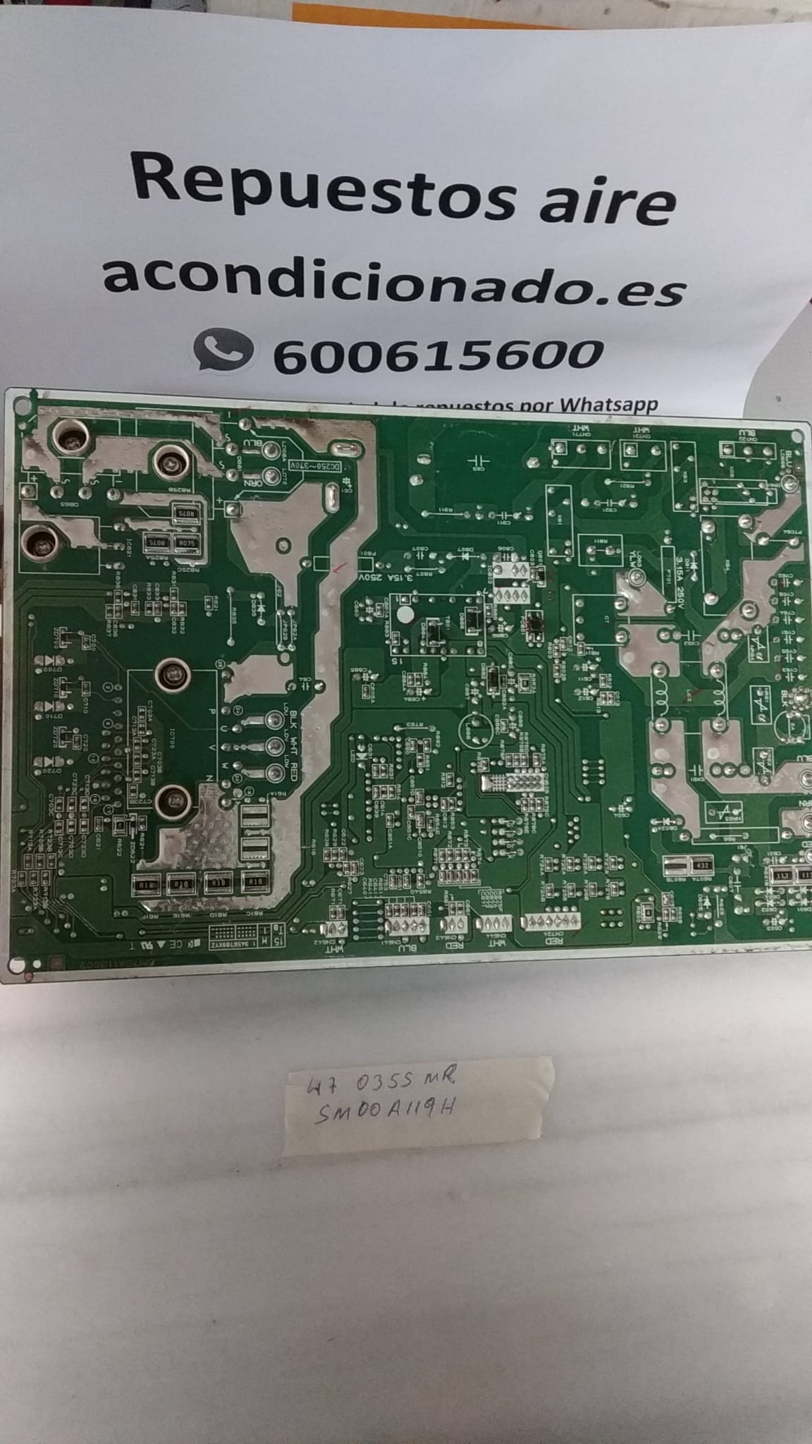 PLACA 470355MR SM00A119H