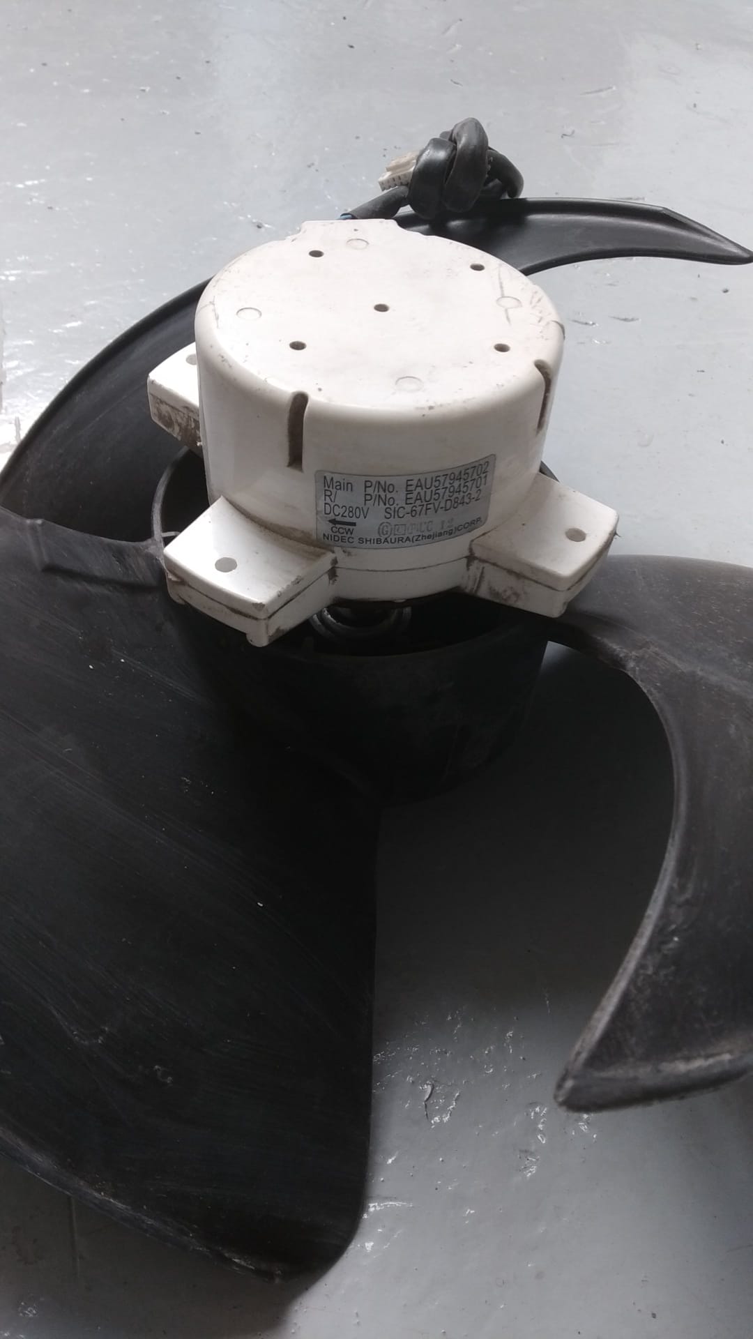 Hélice SIC-67FV-D843-2 Ventilador