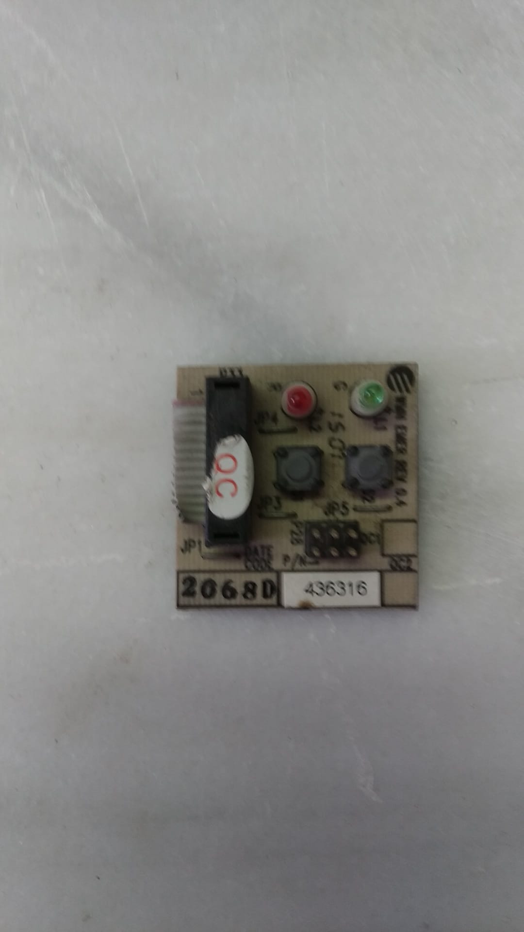 Placa 2068D 43616