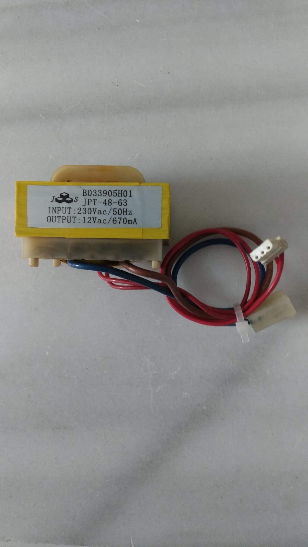 Transformador B033905H01 JPT-48-63
