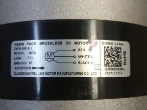 Motor ZKFN-560-8-1 RoHS B1