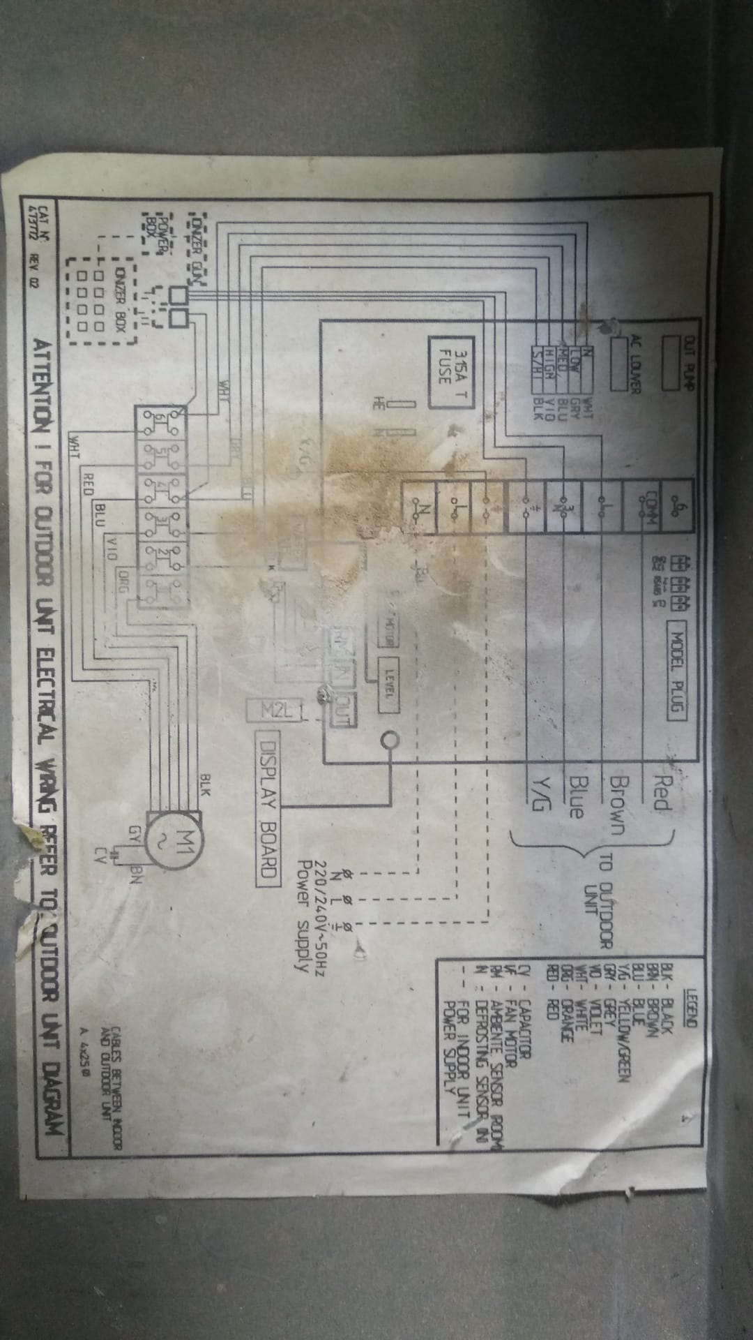 DCI-STORM AIRWELL Ref. 916A521-60 INVERTER F2 - Imagen 3