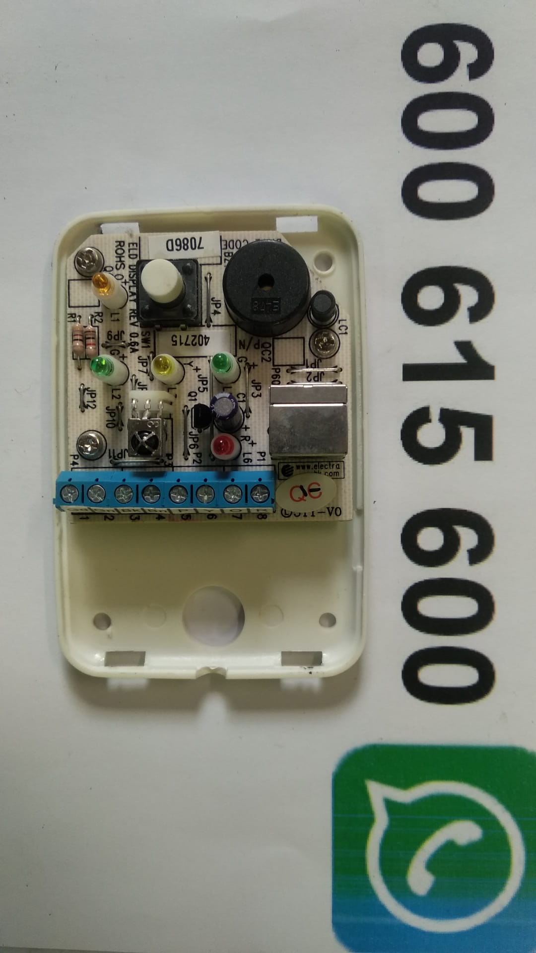 Mando de pared airwell Code 7086D