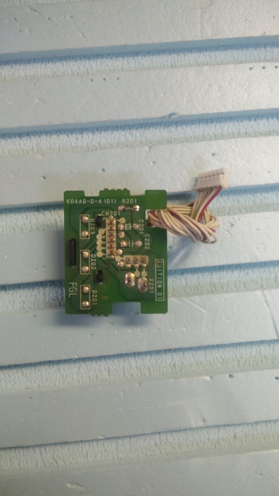 Placa Electrónica Sensor Fujitsu Ref. ASY12USCCW K04AQ0400HSE-DO H02 - Imagen 2