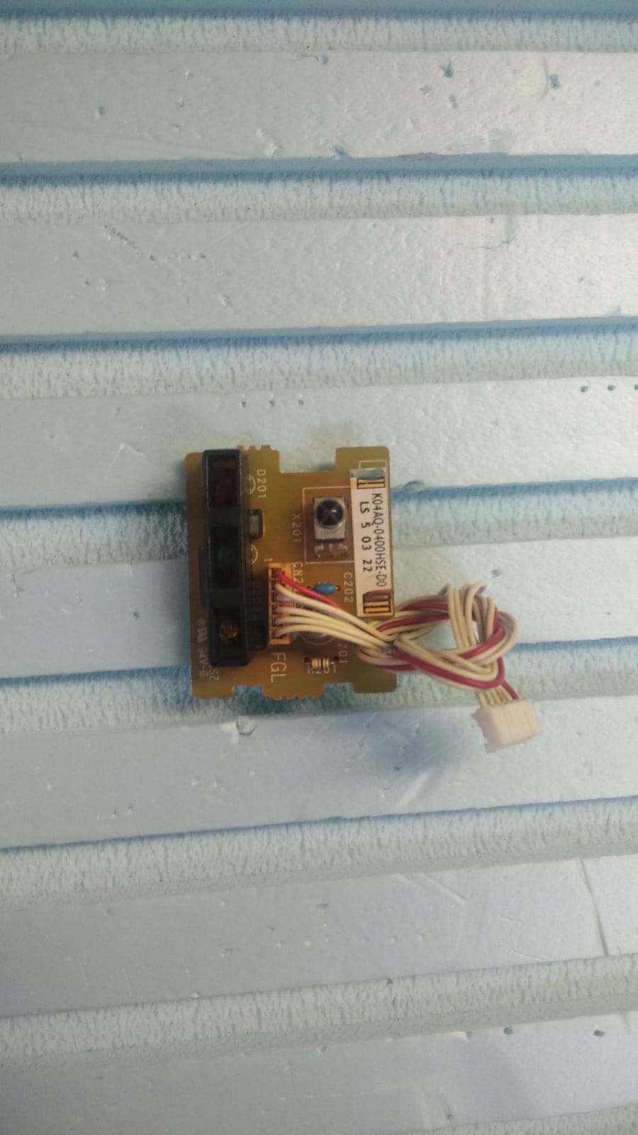 Placa Electrónica Sensor Fujitsu Ref. ASY12USCCW K04AQ0400HSE-DO H02