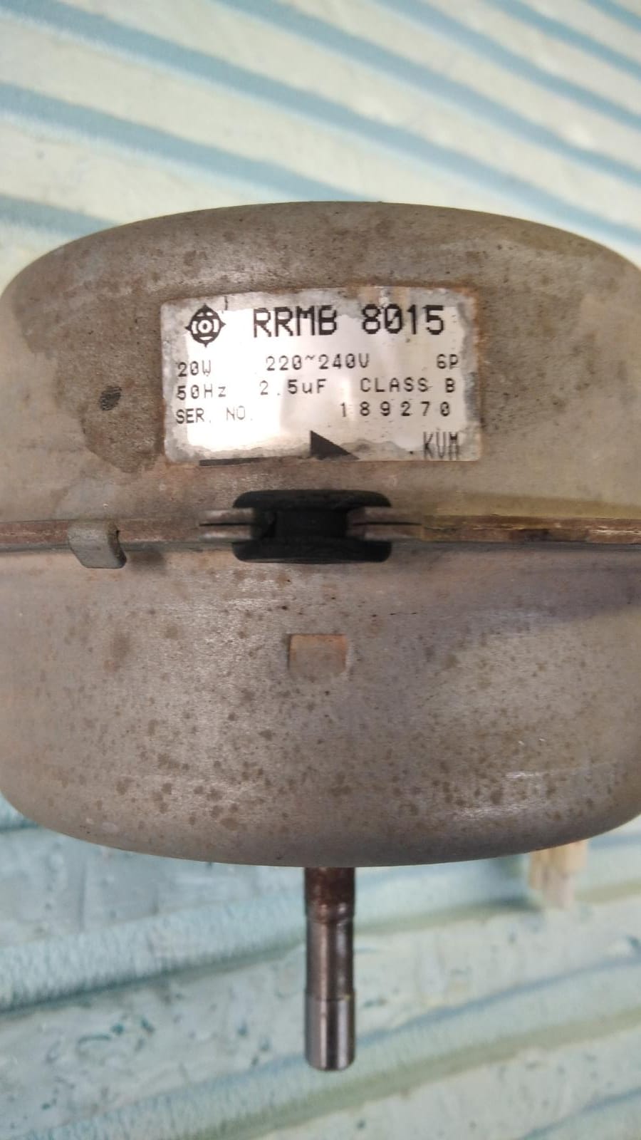 Motor de Ventilador Ref. RRMB8015 189270 - Imagen 4