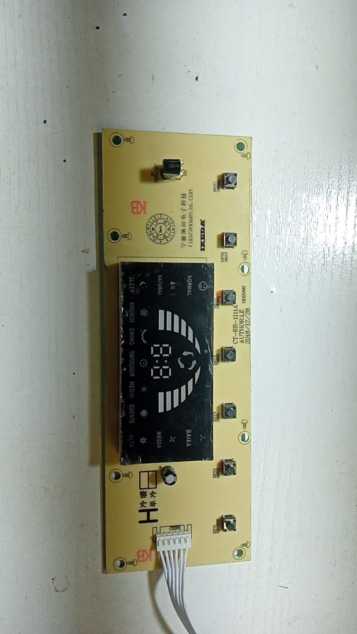 Placa Display Ref. CT-RR-1111A