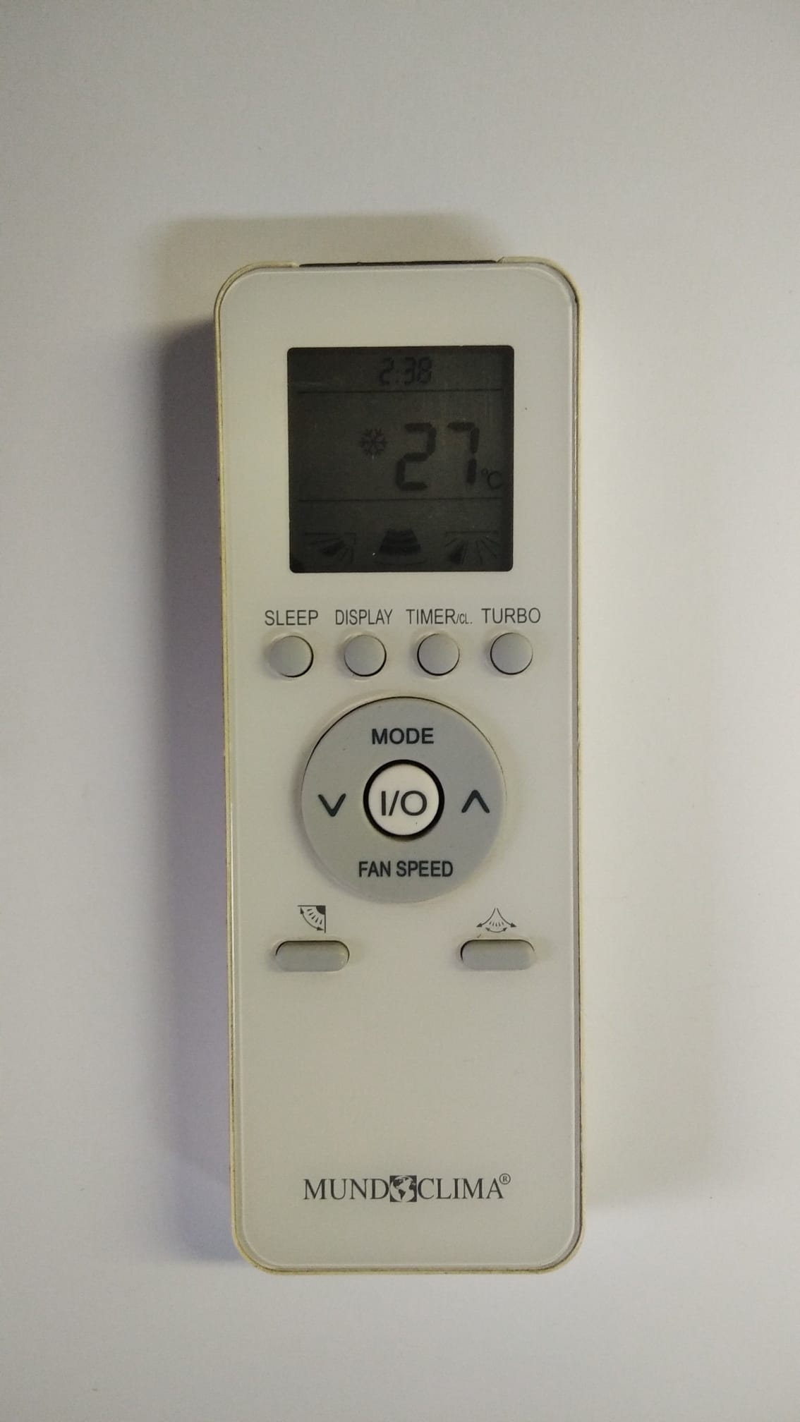 Mando Manual MundoClima Ref. MUP-12HJ GZ46B-E1