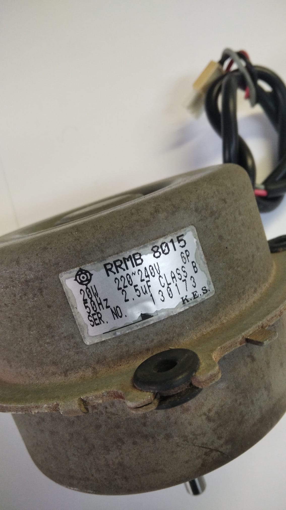 Motor de Ventilador Unidad Exterior Hitachi Ref. RAS-5142CH-V RRMB8015 - Imagen 2
