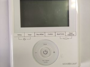 Termostato MundoCLima Ref. KJR-12G2-TFBG-E02