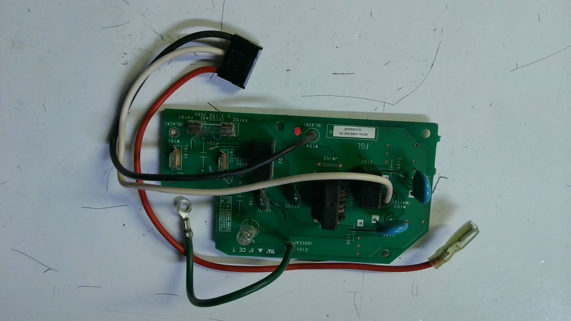 Placa electronica k01al-0408hse-po / wc050829f e37 - Imagen 3