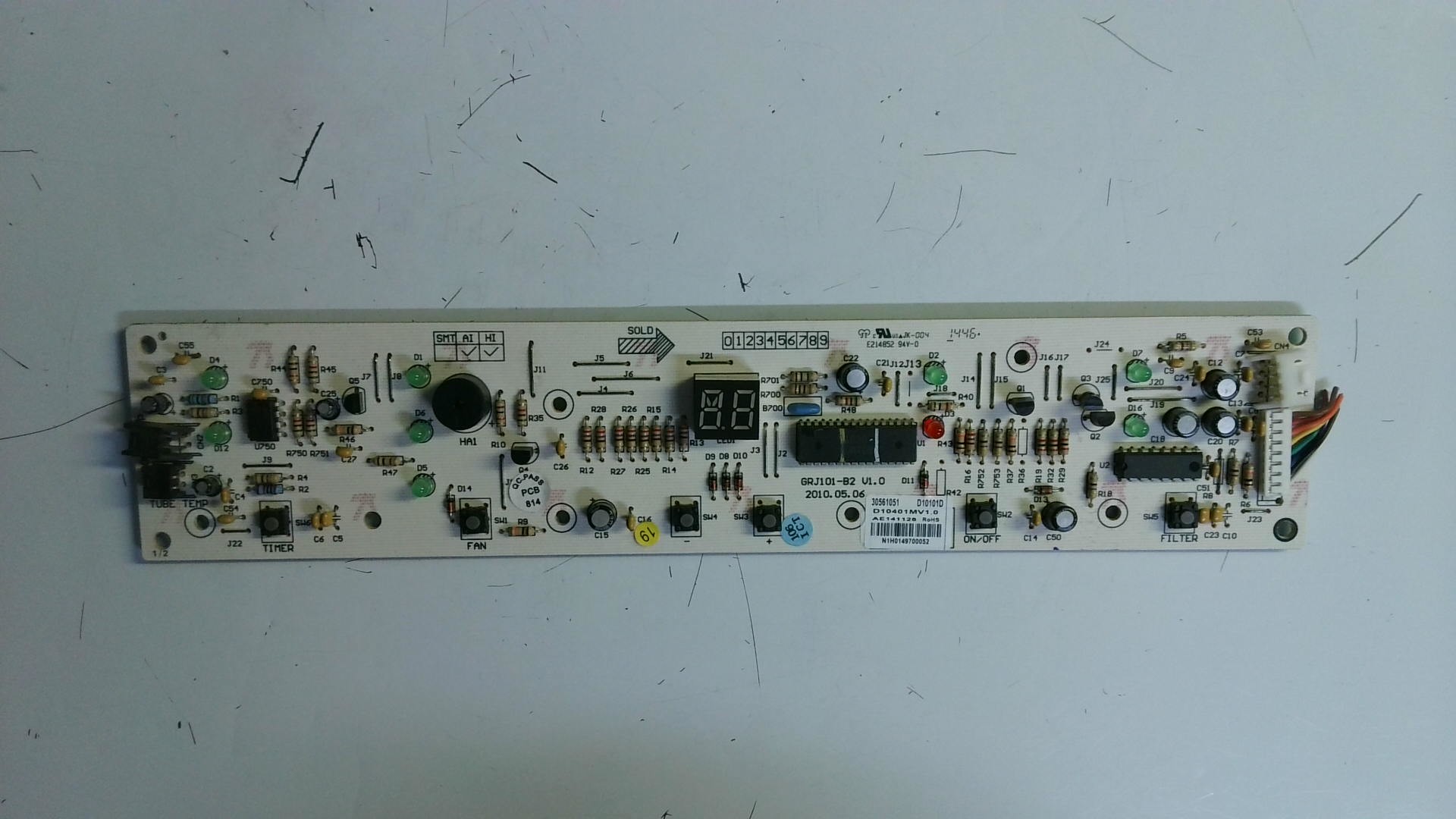 Display Frontal 30561051 d10101d / ae141128 rohs / n1h0149700052 e31
