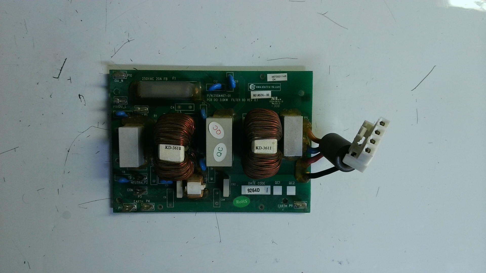 Placa electronica 467300114r / 901a574-00 / 9264d e23