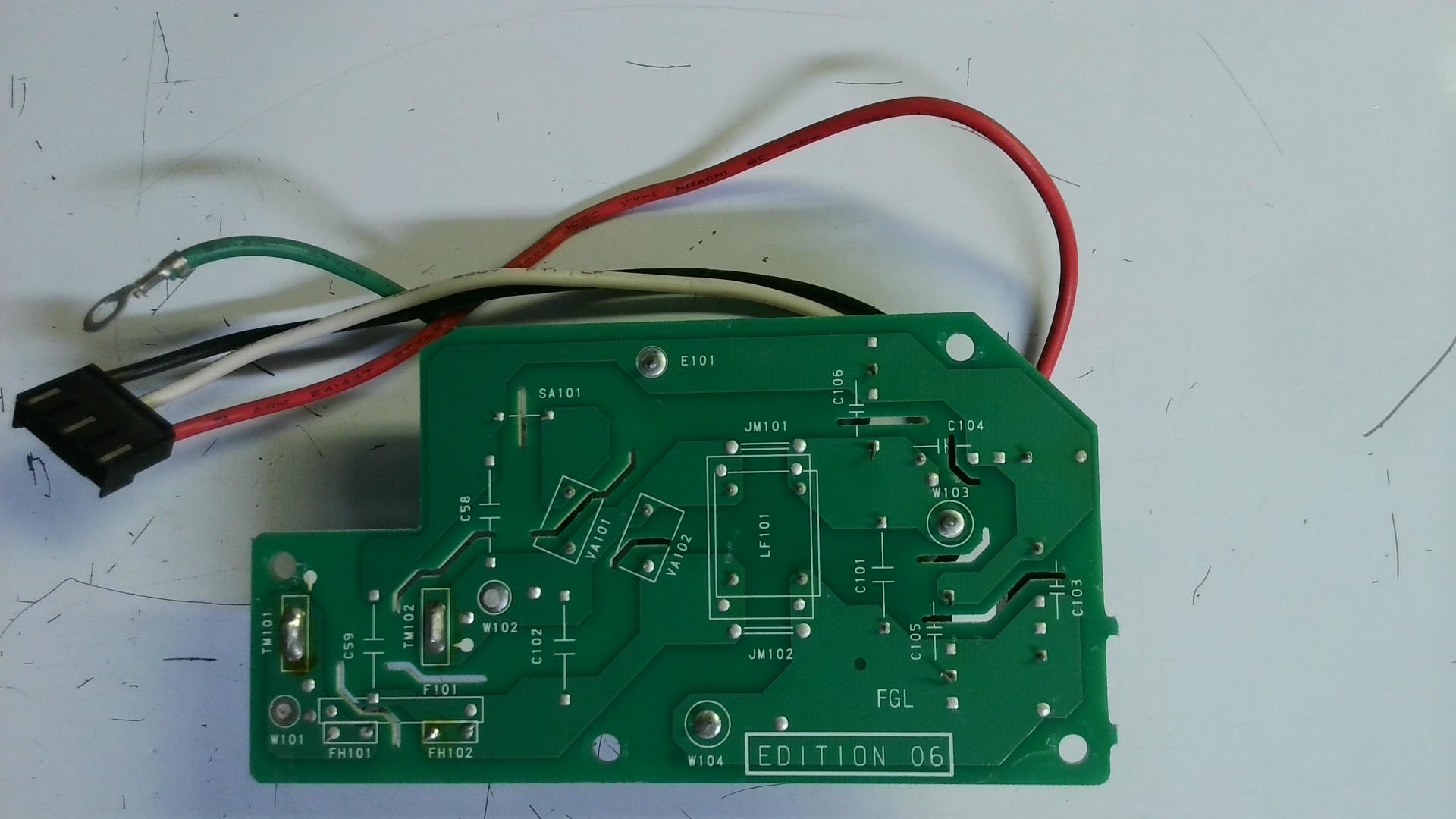 Placa electronica K01AL-040YHSE-PO / WC051207F E20 - Imagen 2