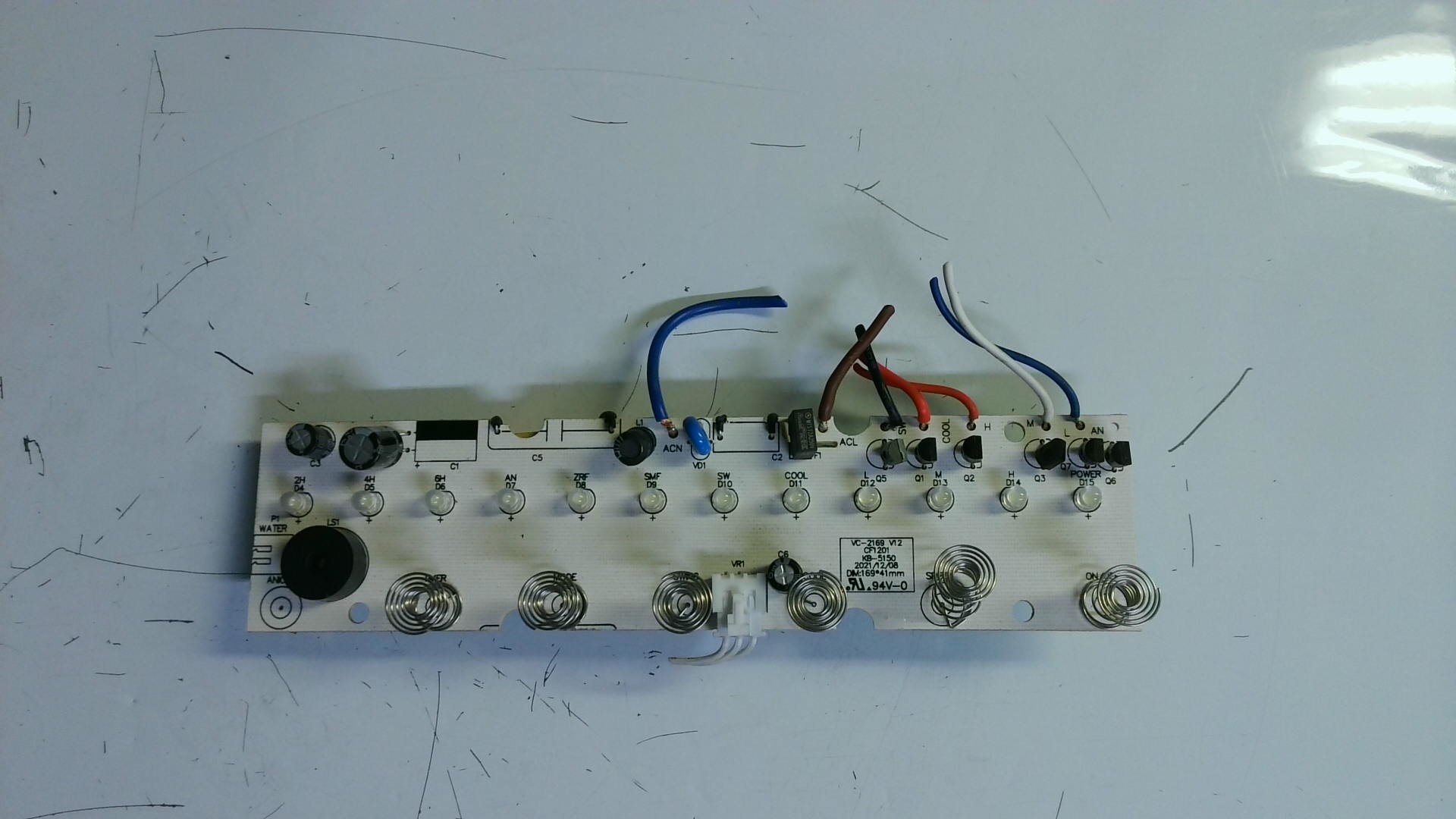 Display Frontal VC.2169 V12 / CF201 / KB-5150 / 2021/12/08 E14