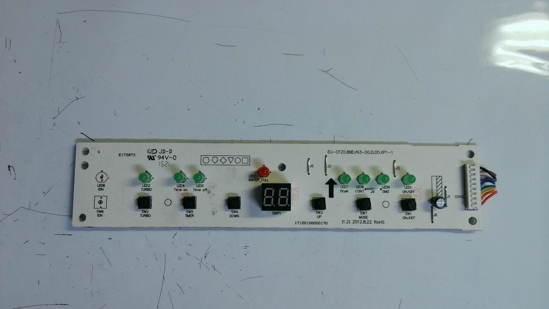 Display Frontal 17120100A02052 / JD-D 94V-0 / 17120100000170 E14