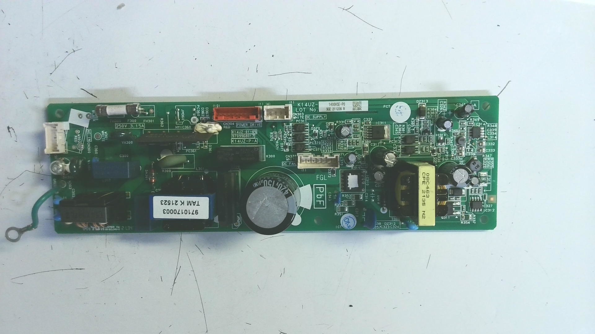 Placa electronica 1400hse-po / sce 211226 r / e227809 / 9709968017 cx02