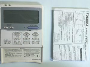 Mando de pared / Termostato TOSHIBA / RBC-AMT32E(SX-A4EE) MA-PA 01