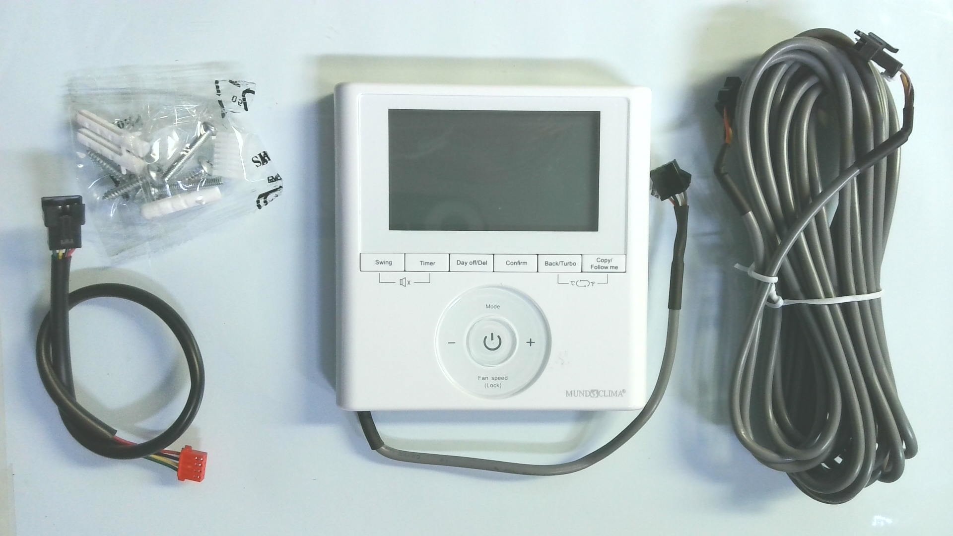 Mando de pared / Termostato MUNDO CLIMA / KJR-120G2 / TFBG-E02 MA-PA 02