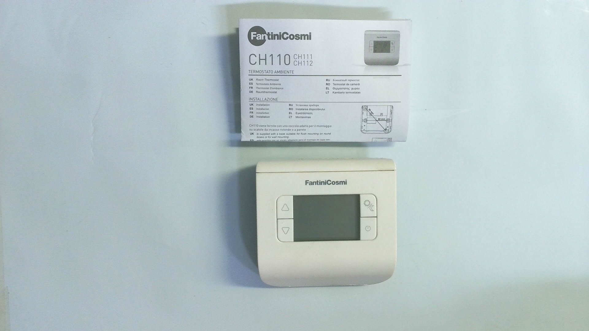 Mando de pared / Termostato FANTINICOSMI / CH1XL0G02V12 MA-PA 02