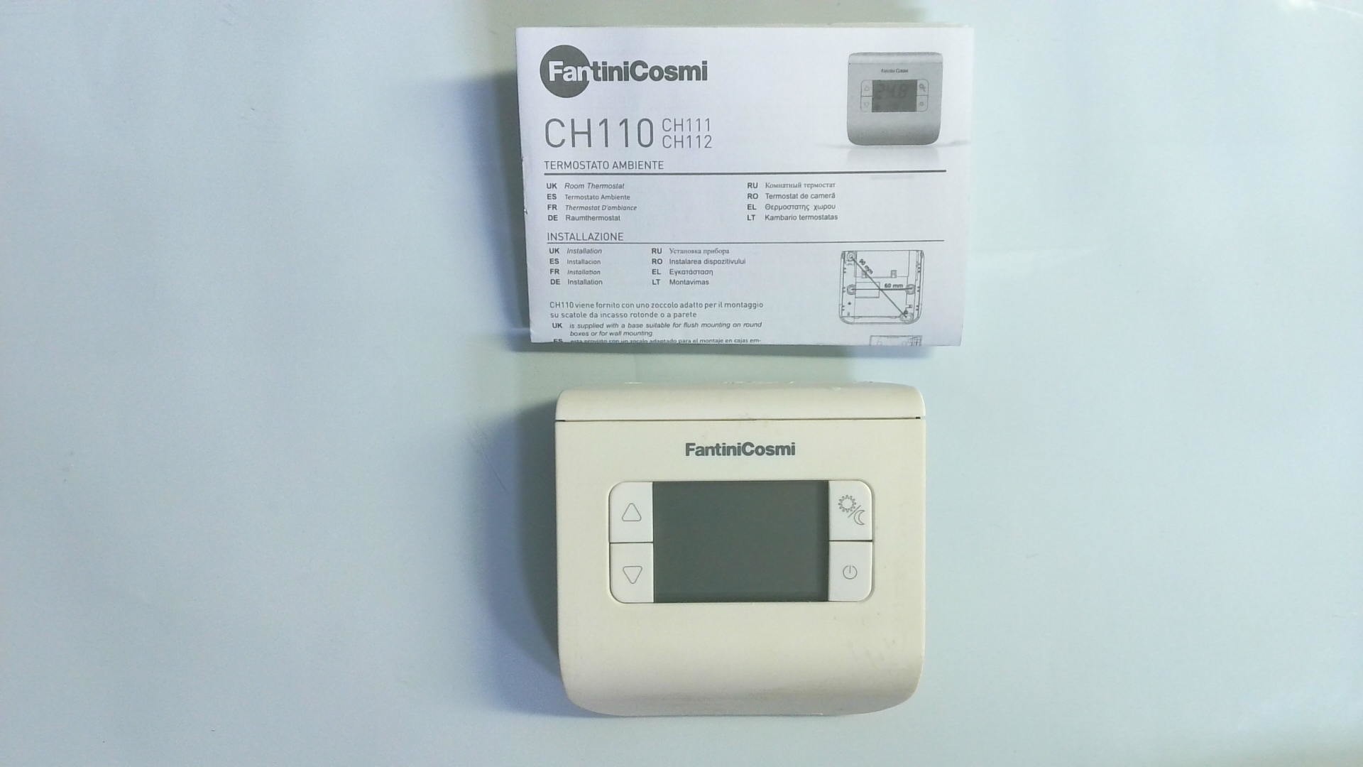 Mando de pared / Termostato FANTINI COSMICH11XL0G02V12 MA-PA 02