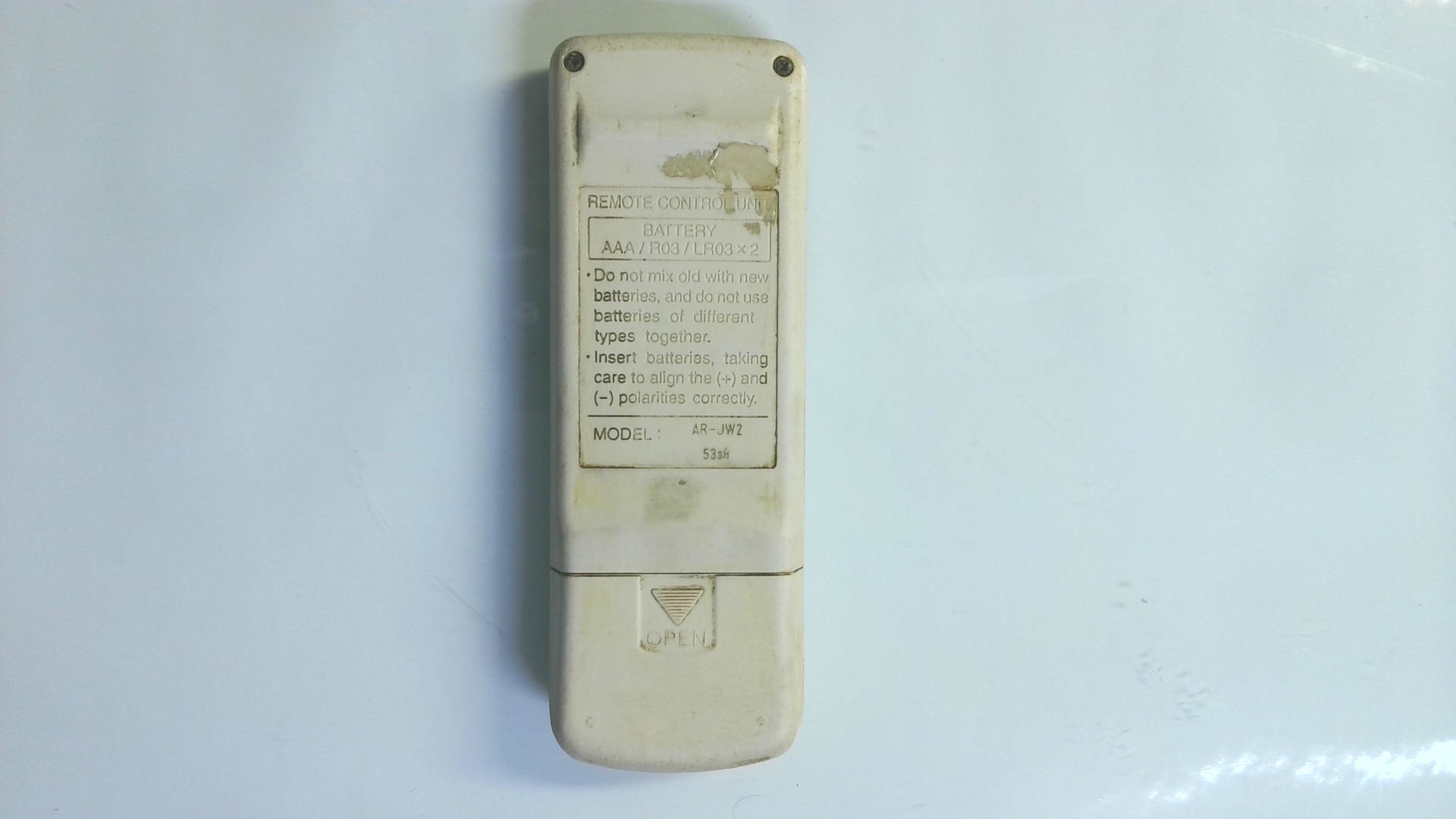 Mando a distancia GENERAL / AR-JW2 533M MA-MA 01 - Imagen 2