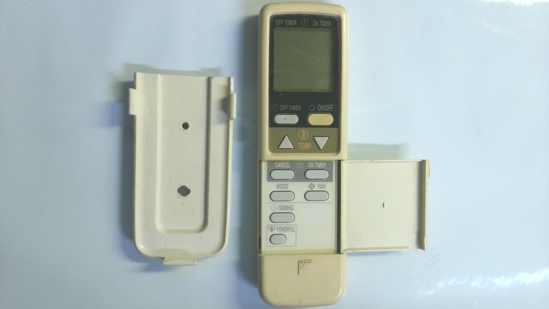 Mando a distancia DAIKIN / FTY35FV1B / ARC412A6 MA-MA 02