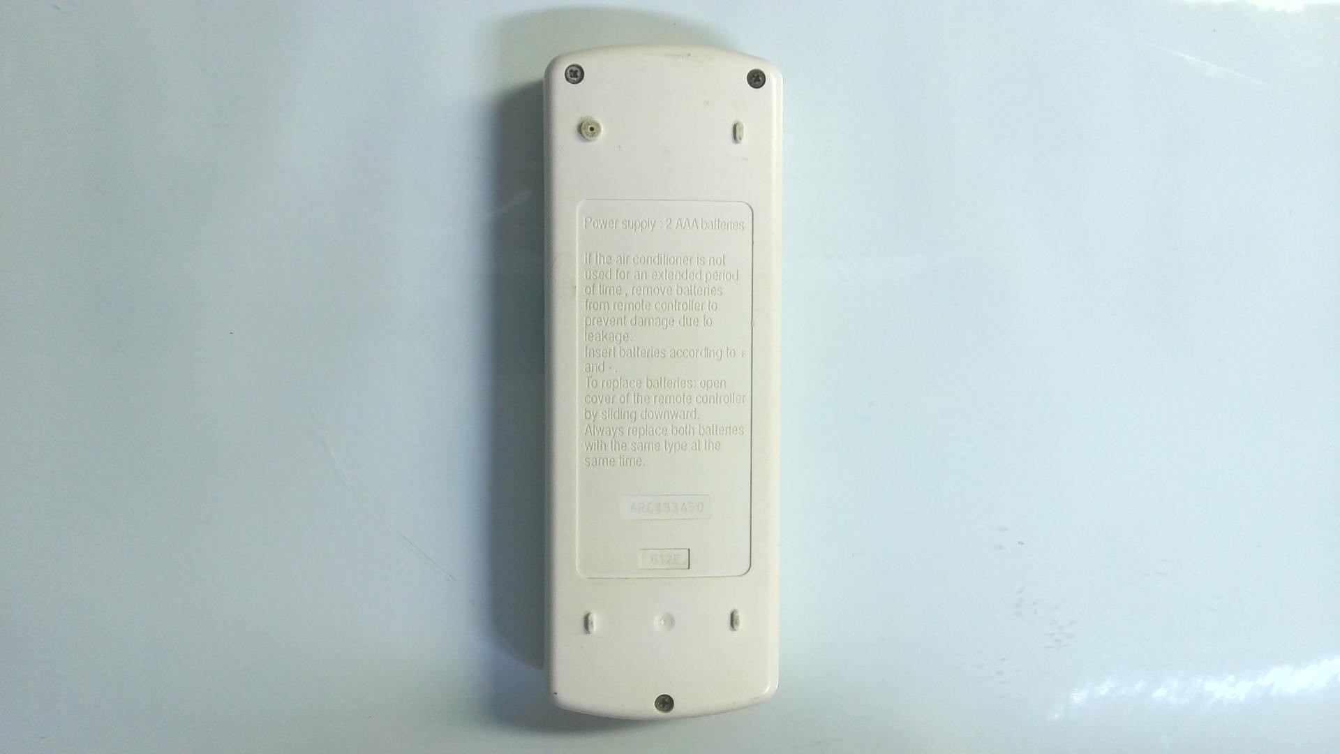 Mando Manual DAIKIN / ARC433A50 / 6T2E MA-MA 02 - Imagen 2