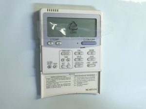Mando de pared / Termostato TOSHIBA / L2070622 / MODEL:RBC-AMTU31-E MA-PA 03