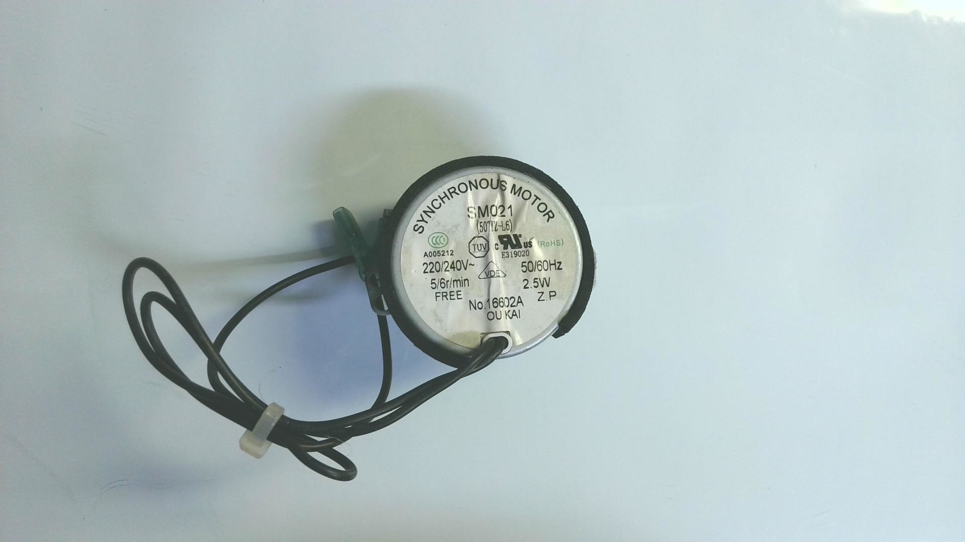 Motores SM021 / 50TYZ-L6 7 A005212 / NO.16602A M 10