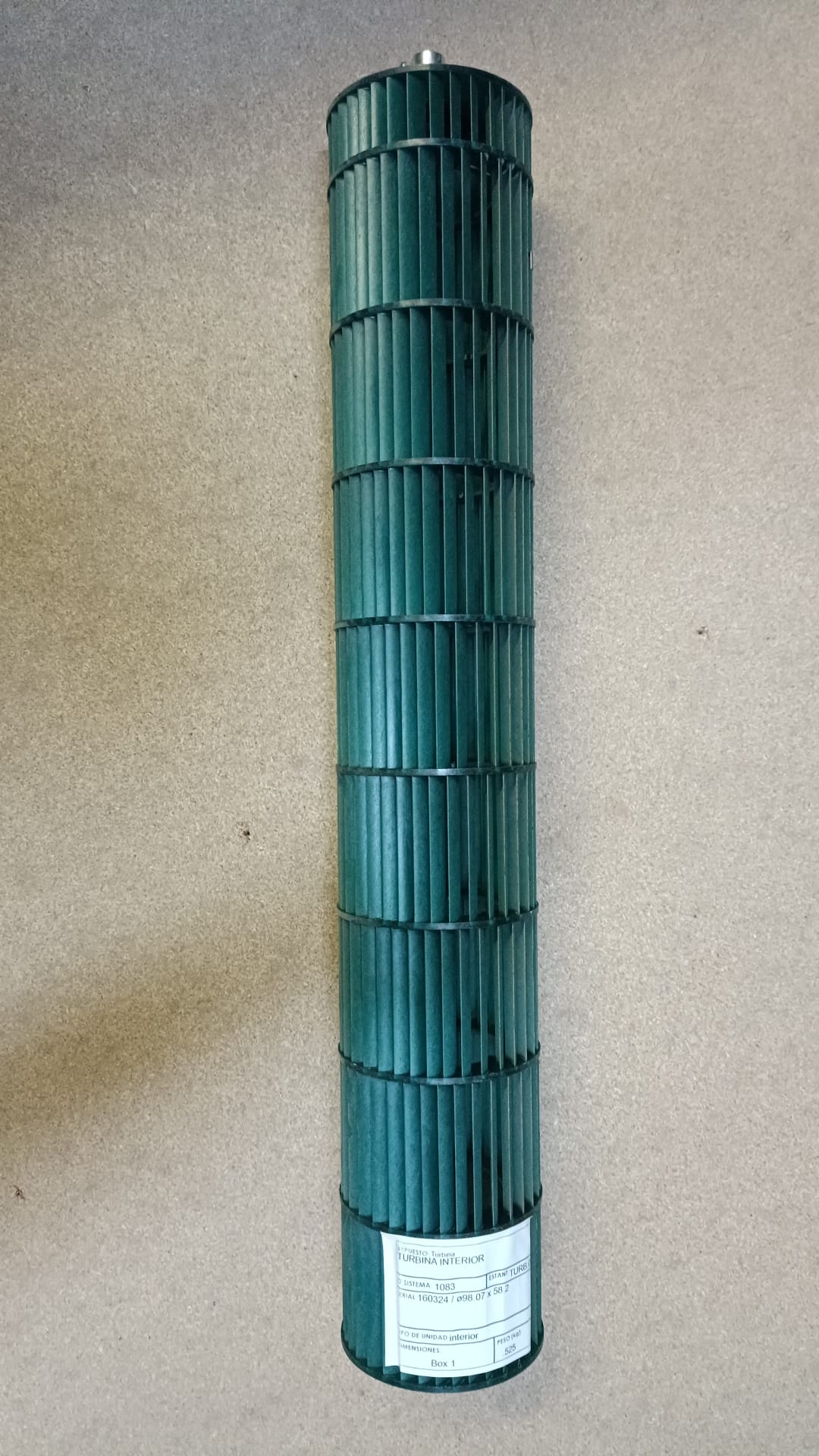 Turbina 160324 / ø98.07 x 58.2 TURB 01