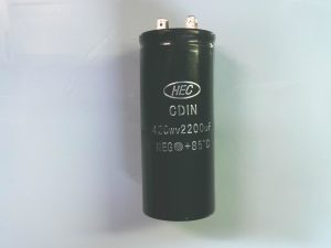 Condensadores HCE / CDIN / 420WV2200UF / NEG+85C CON 02