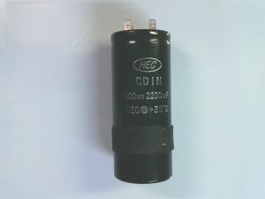 Condensadores HCE / CDIN / 400WV2200UF / NEG+85C CON 02