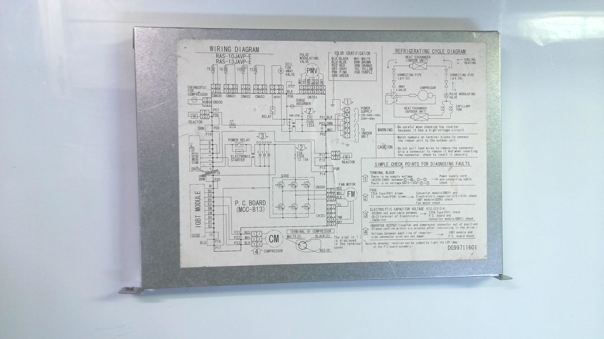 PLACAS ELECTRONICAS TOSHIBA / MCC-813-07 / SOLDER SIDE G32 - Imagen 3
