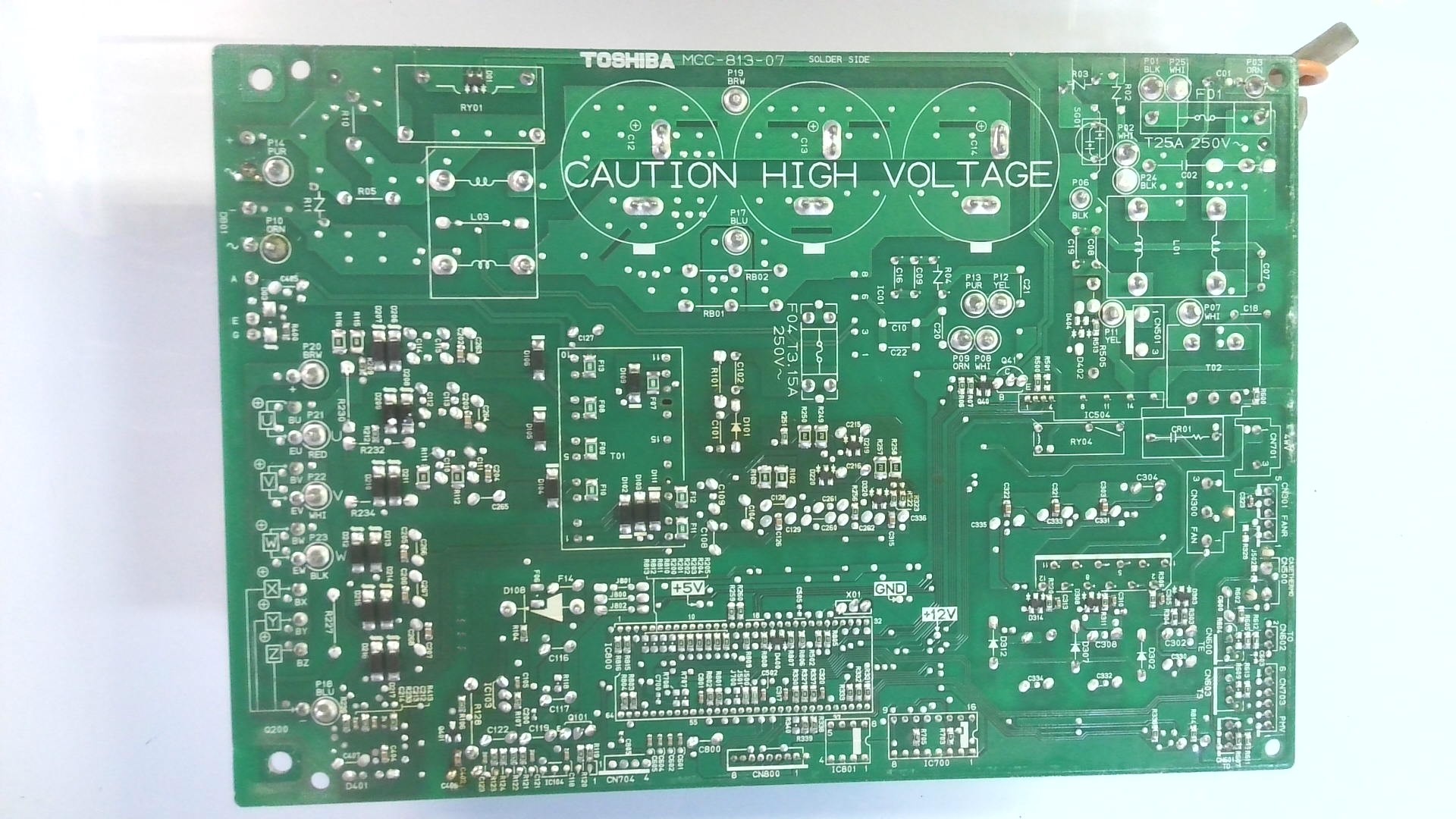 PLACAS ELECTRONICAS TOSHIBA / MCC-813-07 / SOLDER SIDE G35 - Imagen 3