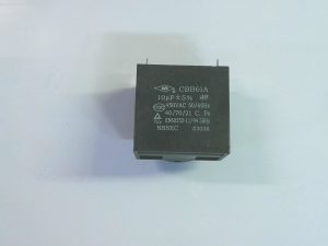 CONDESADORES CBB61A / 10UF 450VAC 50-60HZ / EN60252-11/94 / 0303A G55