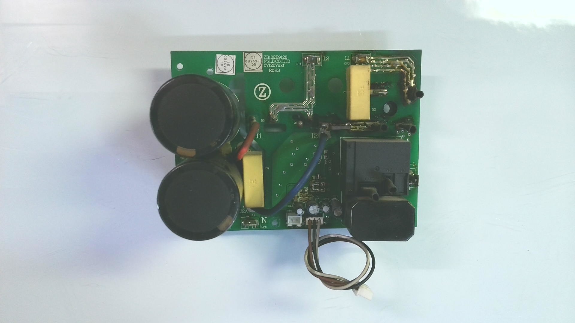 PLACAS ELECTRONICAS ZB102B9126 / 071207XXF G95