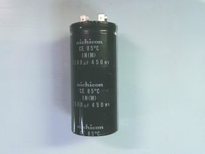 CONDESADORES 1300UF450WV / CE85ºC H19