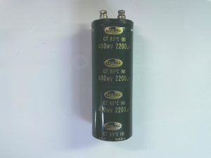 CONDESADORES GT85ºC(M) / 400WV 2200UF H19