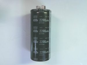 CONDESADORES 400V 2200UF(M) / 00Y508 / CE85ºC H19
