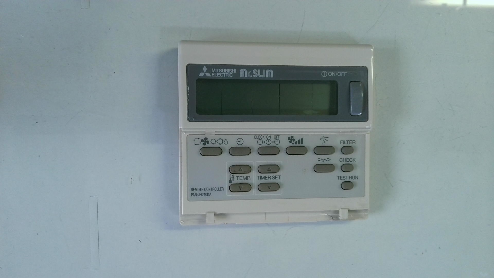 MANDO DE PARED / TERMOSTATO MITSUBISHI ELECTRIC PAR-JH240KA MDT04